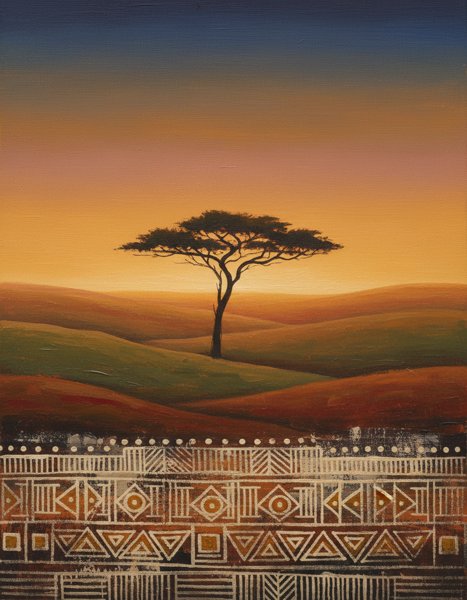 Savanna sunset