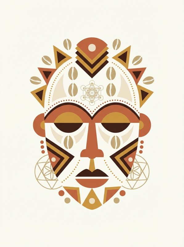 Ceremonial Mask — Free exclusive print