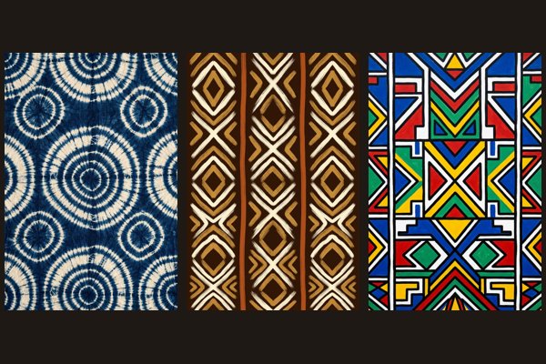 Adire Bogolan Ndebele textile traditions