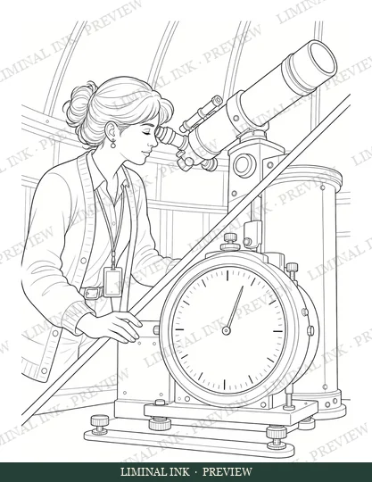 Page 19 of Observatory After Hours, as shown on its Amazon page, with a Liminal Ink preview watermark.